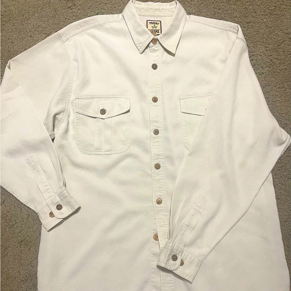Mens Tommy Bahama Shirt, Large